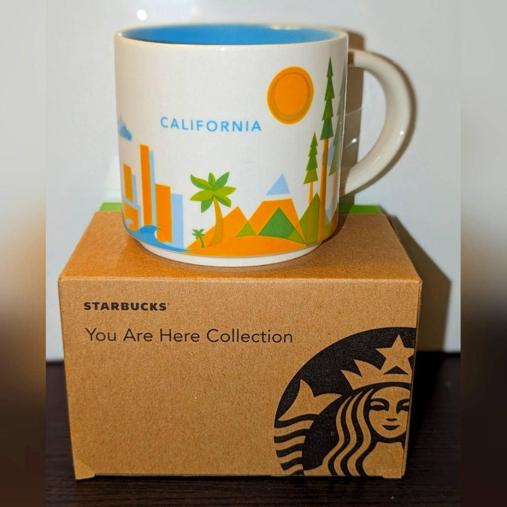 Starbucks You Are Here Collection Mug California